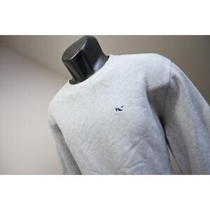 Vineyard Vines Pullover Crew Neck Long Sleeve Sweater Gray Mens Size Medium